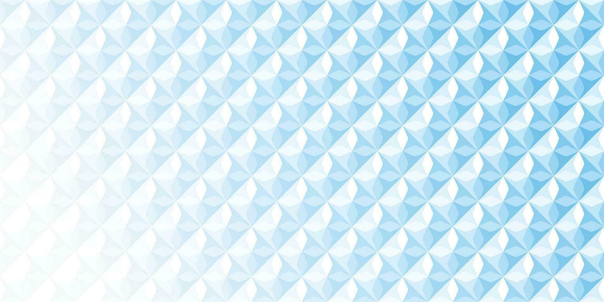Abstract white and blue geometric background texture vector