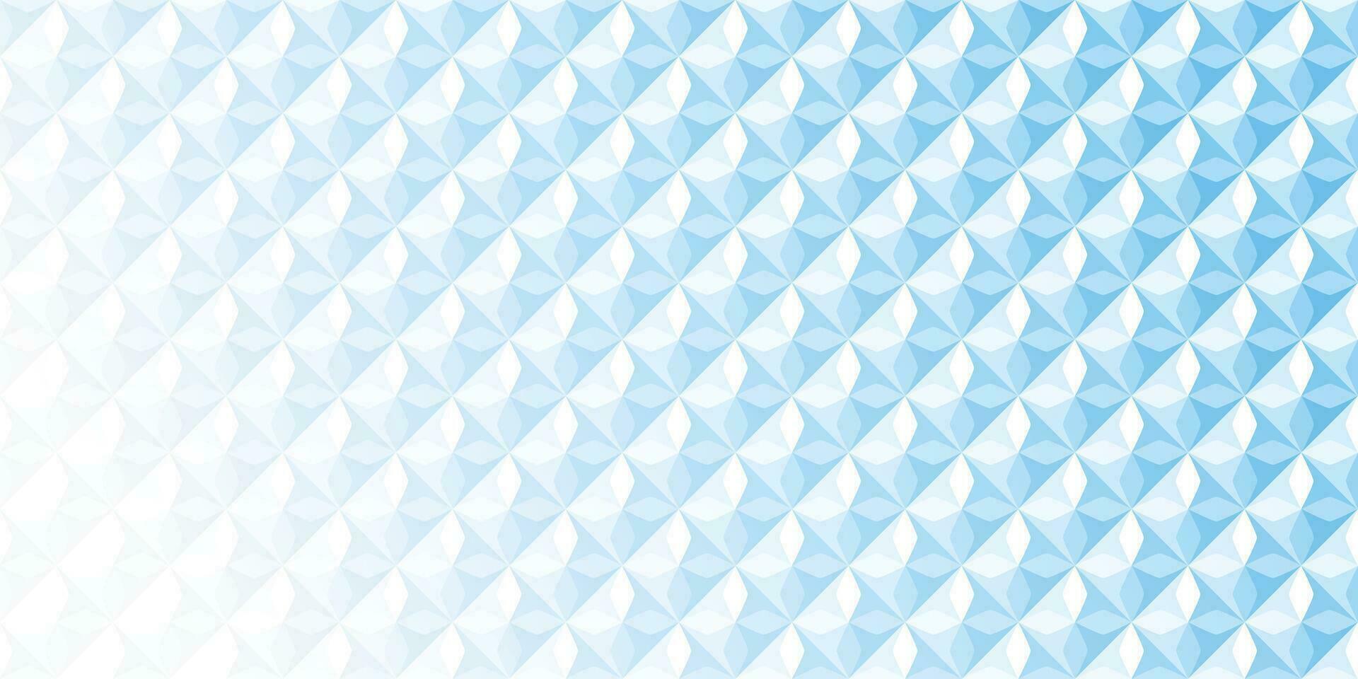 Abstract white and blue geometric background texture vector