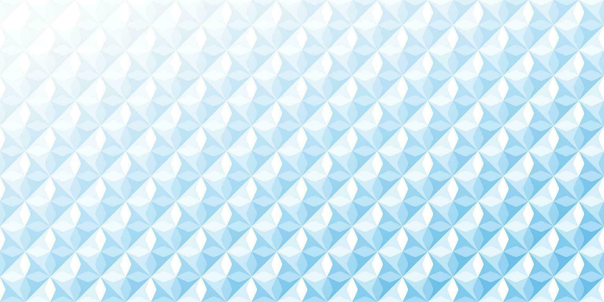 Abstract white and blue geometric background texture vector