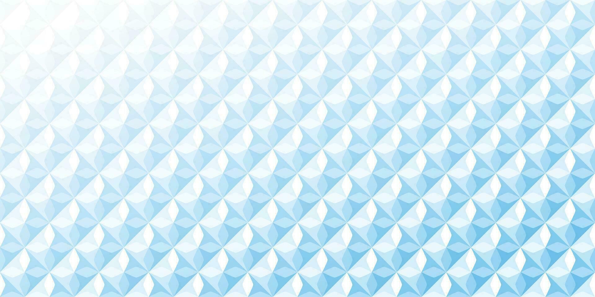 Abstract white and blue geometric background texture vector