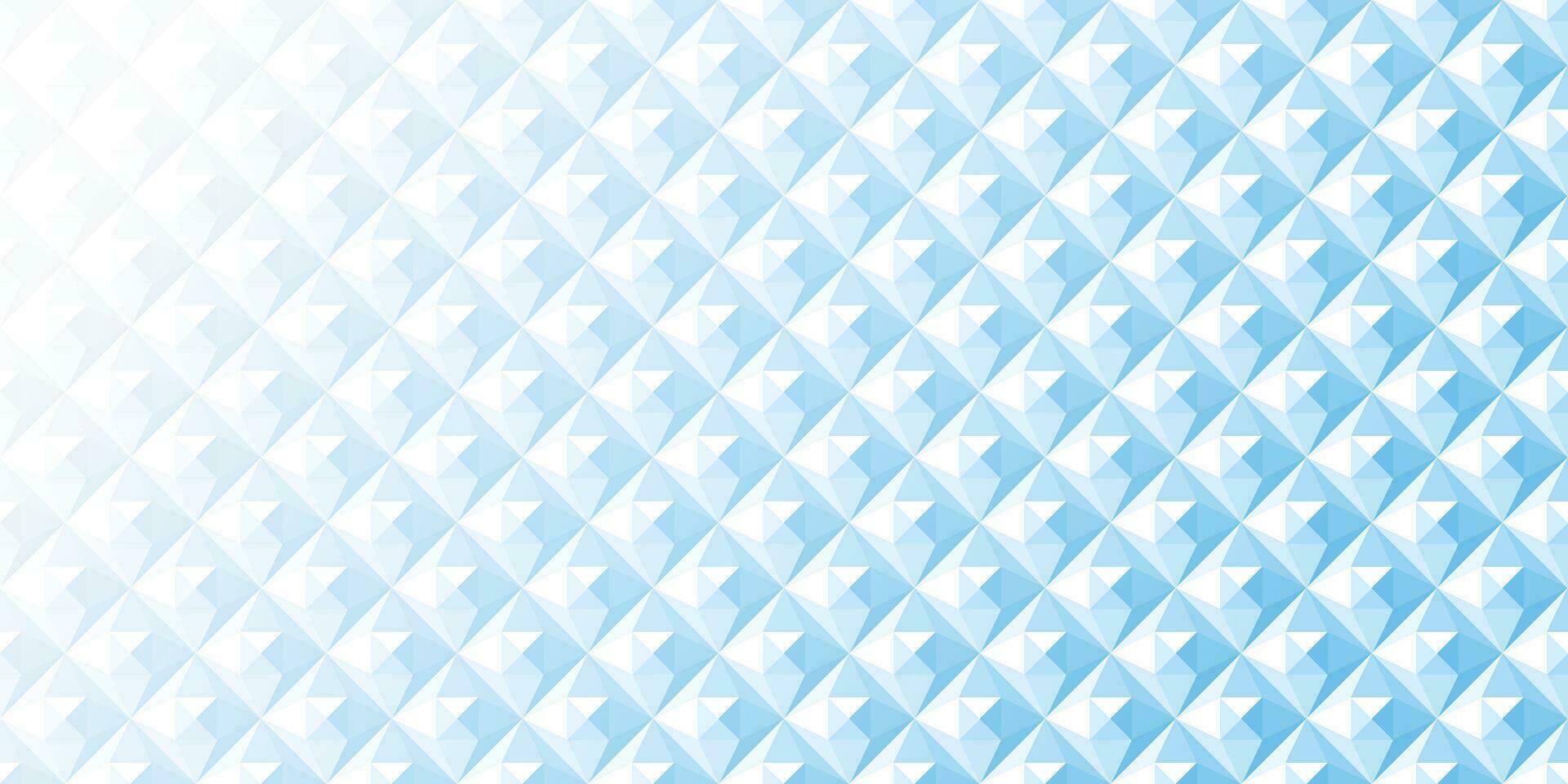 Abstract white and blue geometric background texture vector