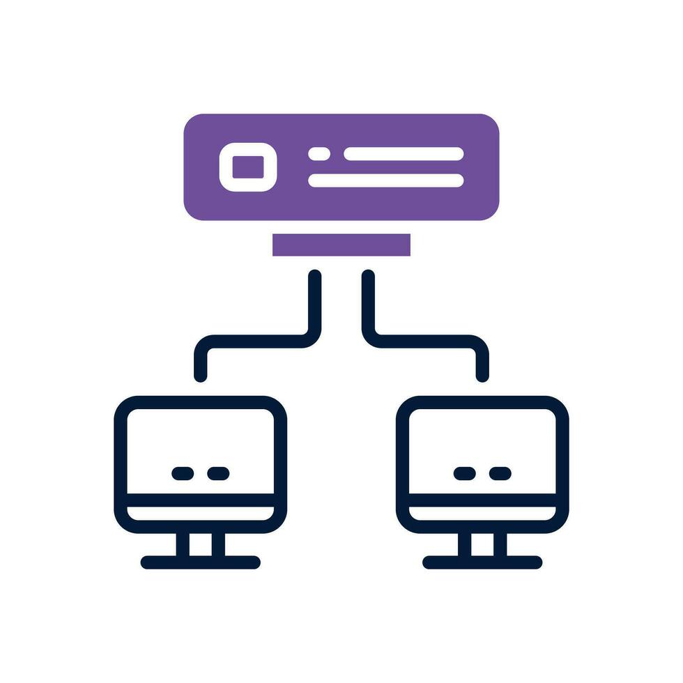 data center dual tone icon. vector icon for your website, mobile, presentation, and logo design.