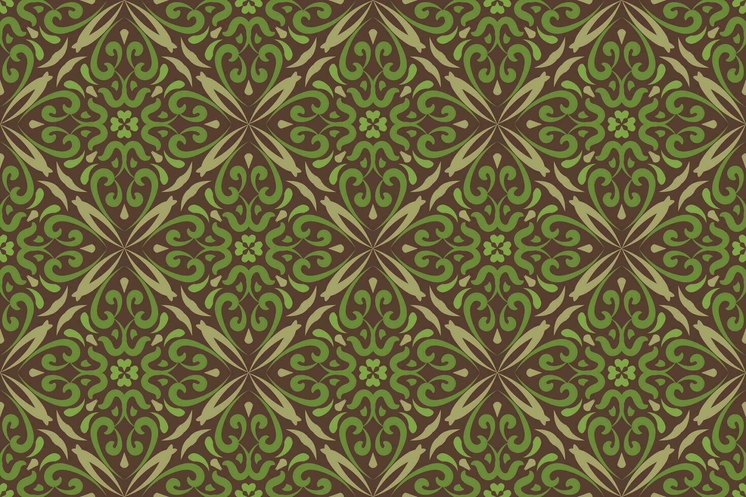 Spanish tile pattern vector seamless with floral ornaments. Portuguese azulejos ceramic, mexican talavera, italian sicily majolica design. Texture for kitchen wallpaper or bathroom flooring.