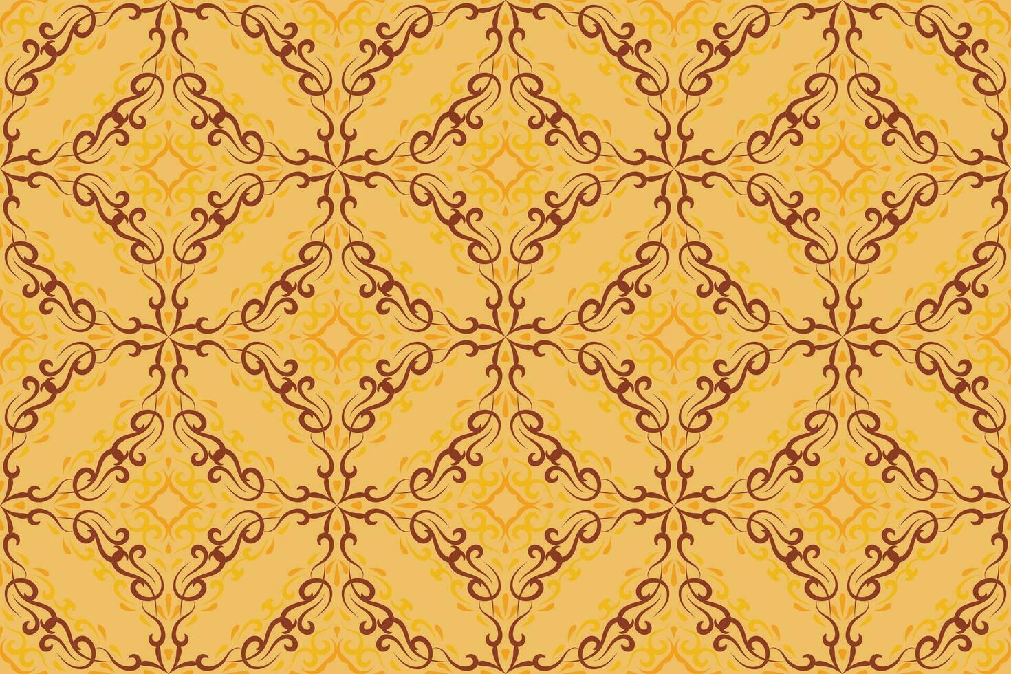 Arábica modelo. blanco y oro antecedentes con Arábica ornamento. patrón, antecedentes y fondo de pantalla para tu diseño. textil ornamento. vector ilustración.