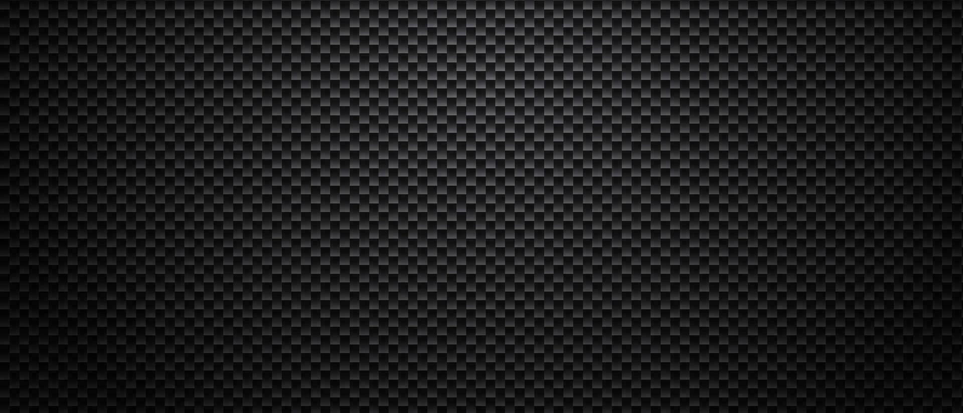 Dark carbon vector background black carbon fiber texture