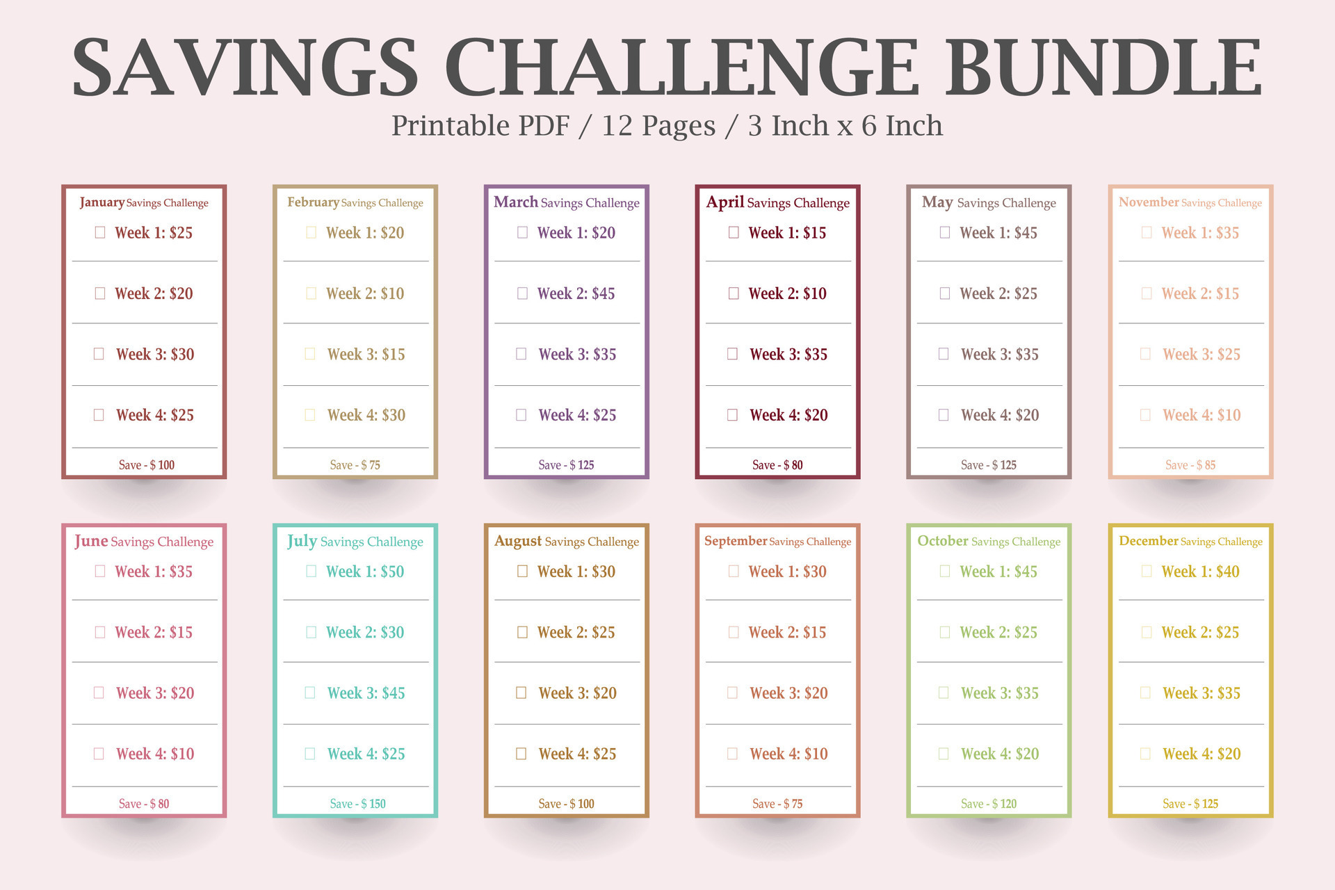 Low Income Savings Challenge,Low-Income Budgeting,Mini Savings