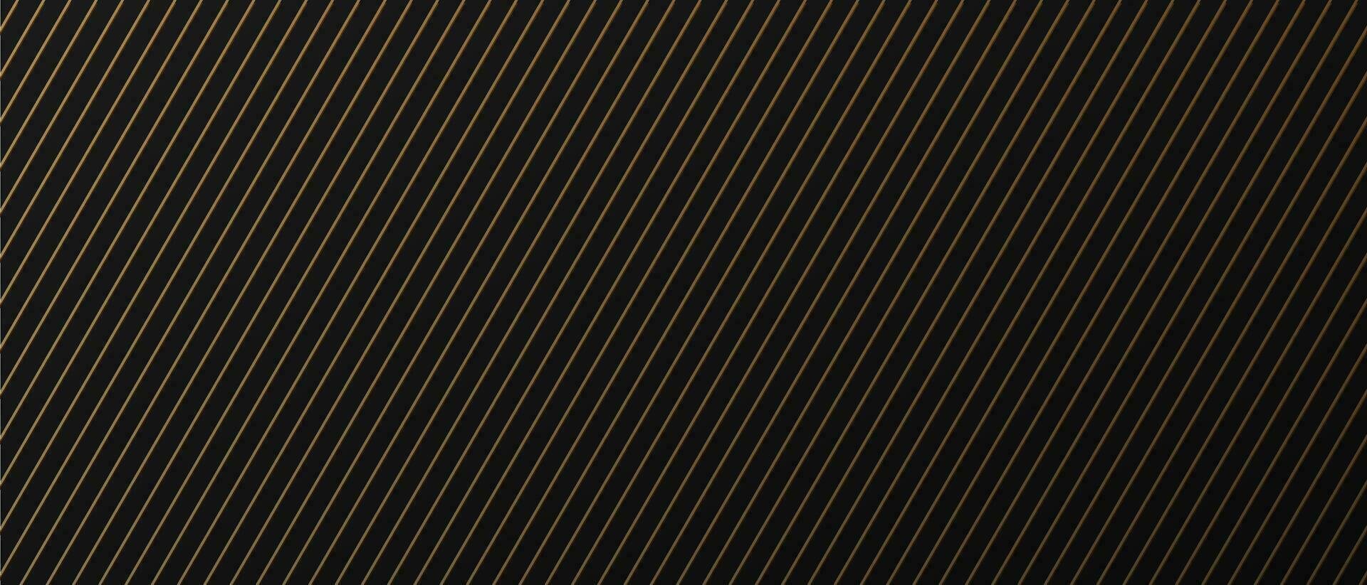 Gold dark background with striped lines golden with copy space for text. Luxury style. vector
