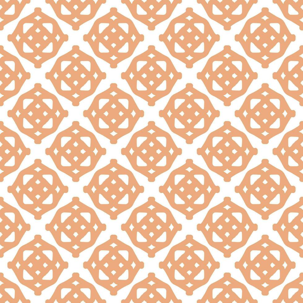 Ornament pattern design template with decorative motif.  background in flat style vector