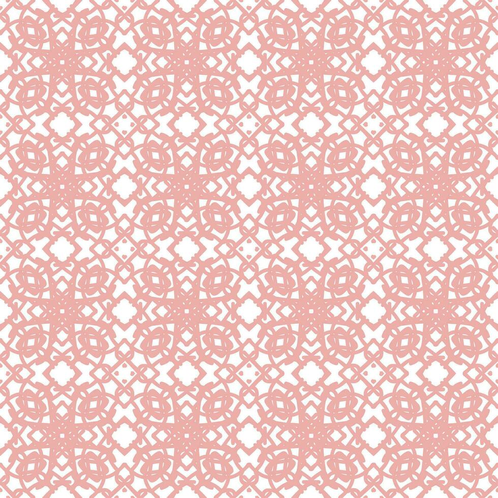 Ornament pattern design template with decorative motif.  background in flat style vector