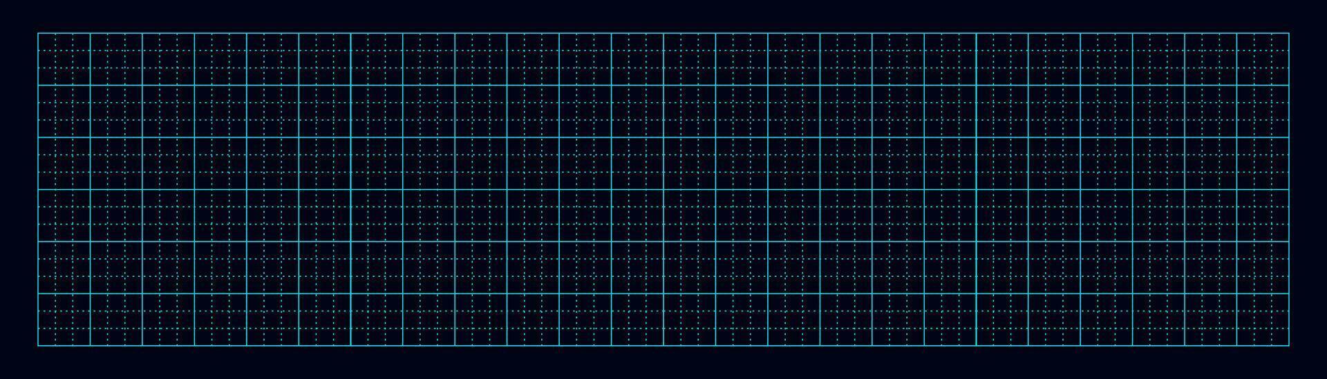 Geometric grid with squares background. Graphic blank white template with black lines for drafting and technical design with millimeter vector markings