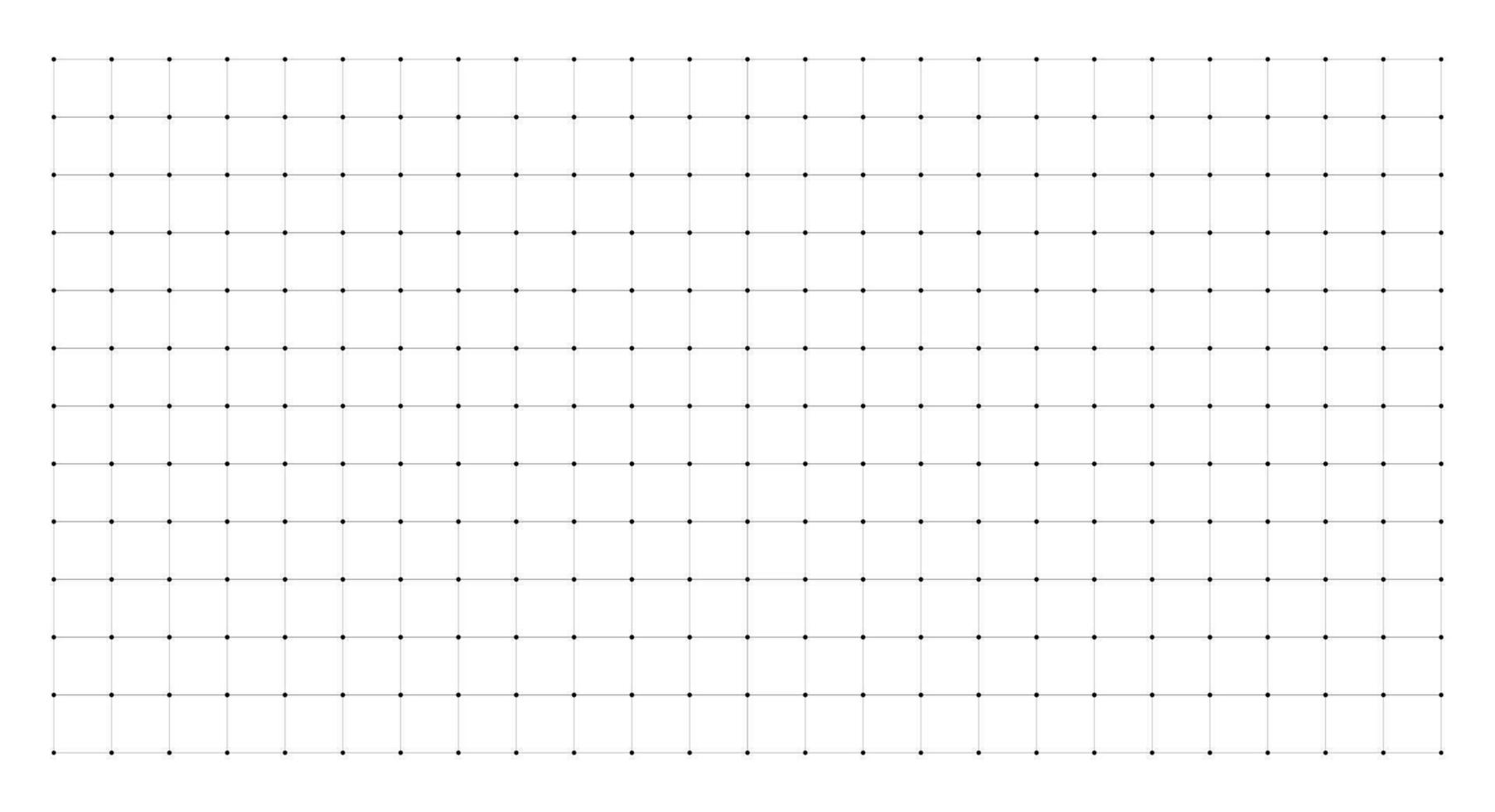 Monochrome grid of squares. Geometric simple scheme with milimeters for mathematical engineering and calculations with vector drawing