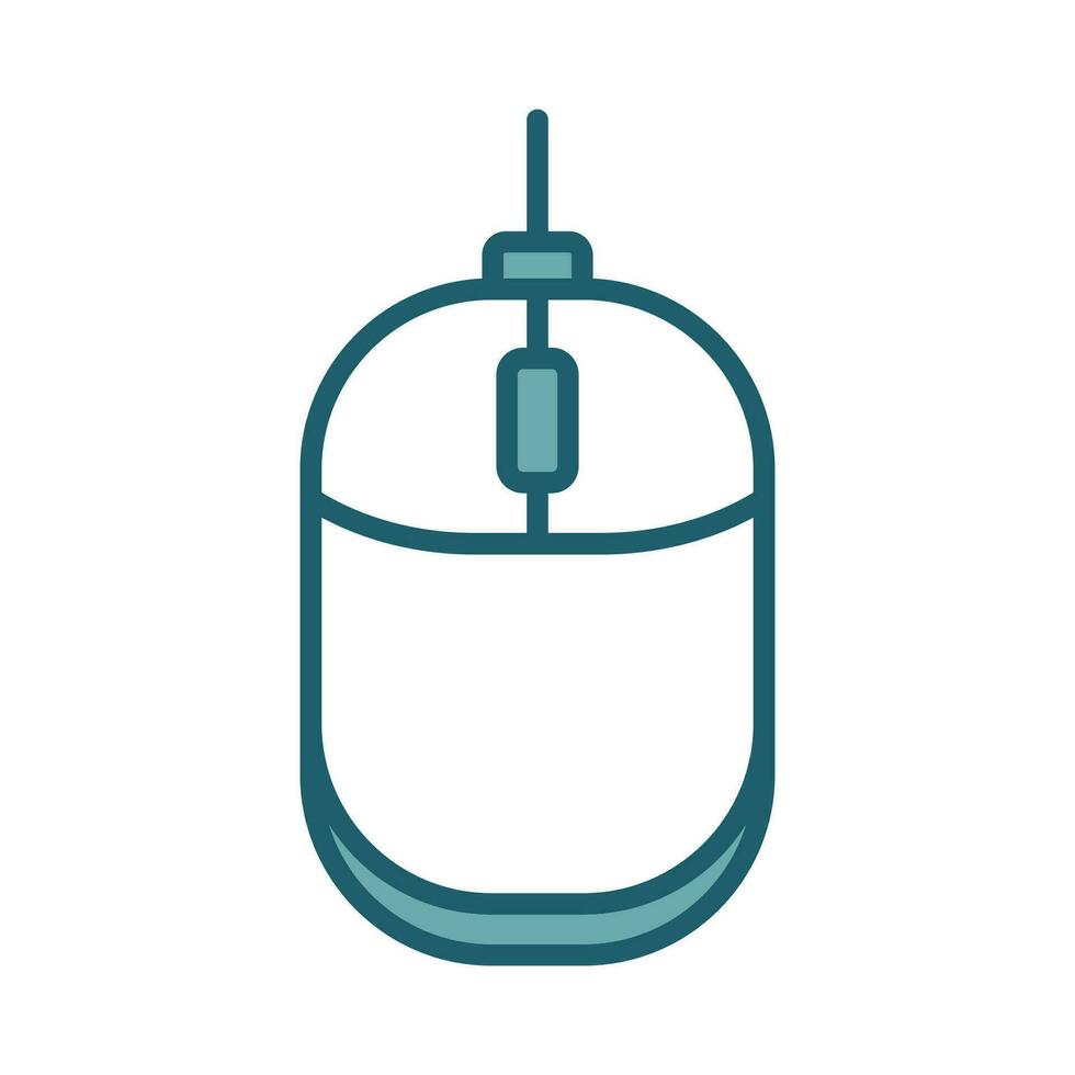 computer mouse icon vector design template simple and clean