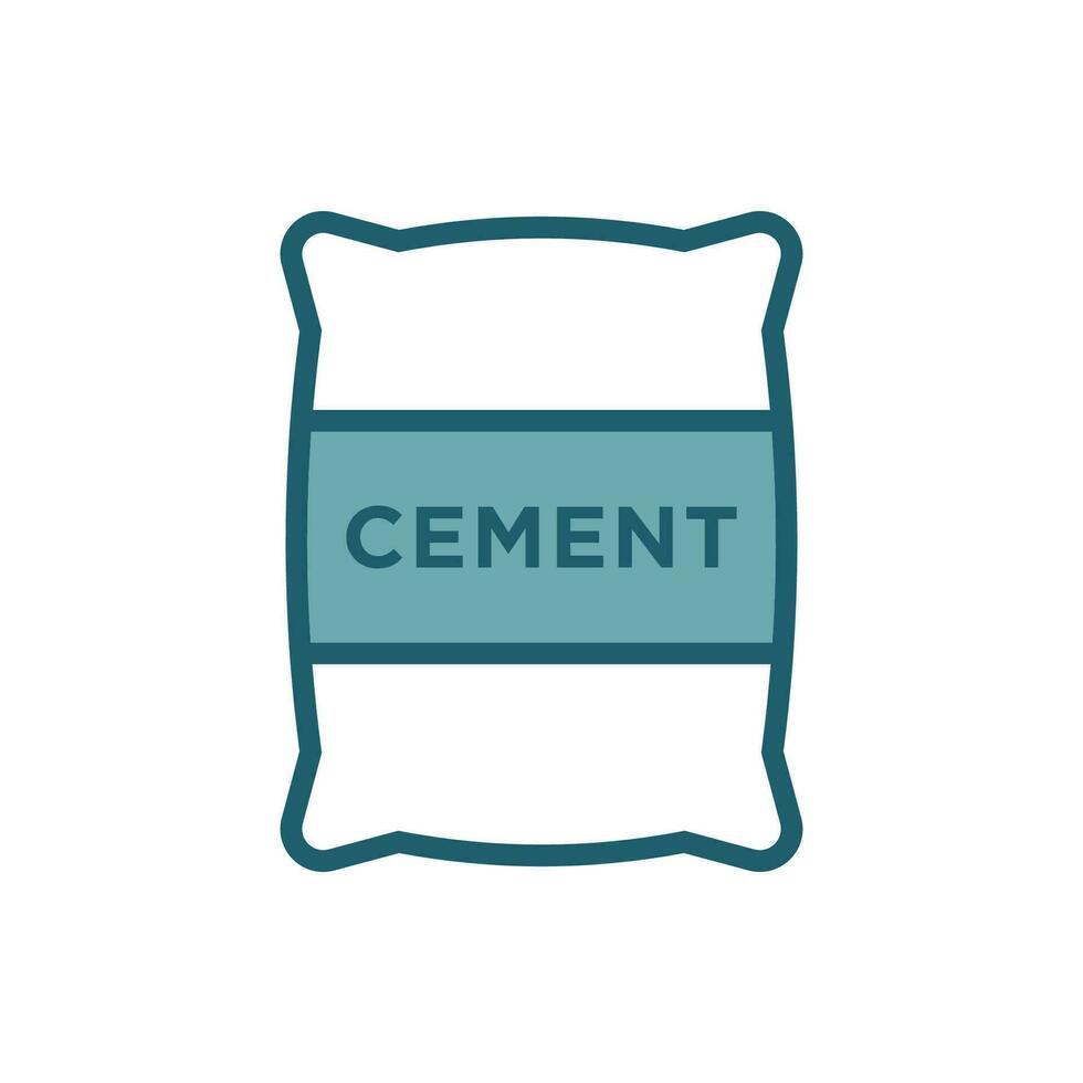 cement icon vector design template simple and clean