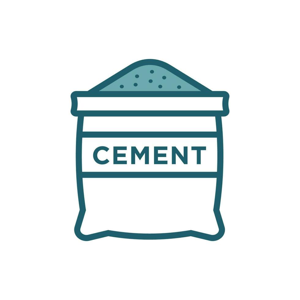 cement icon vector design template simple and clean