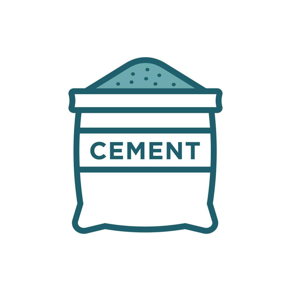 cement icon vector design template simple and clean