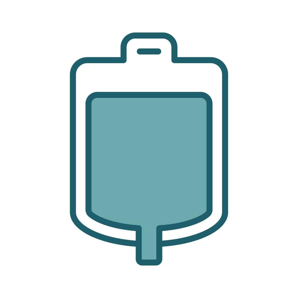 blood bag icon vector design template simple and clean