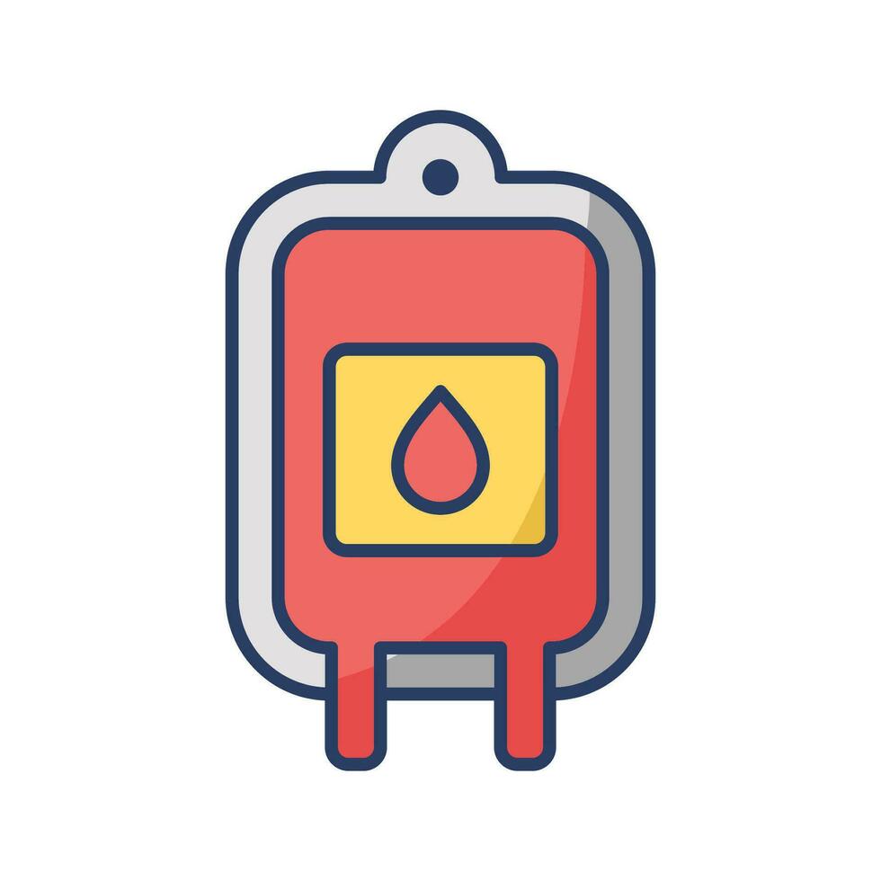 blood bag icon vector design template simple and clean