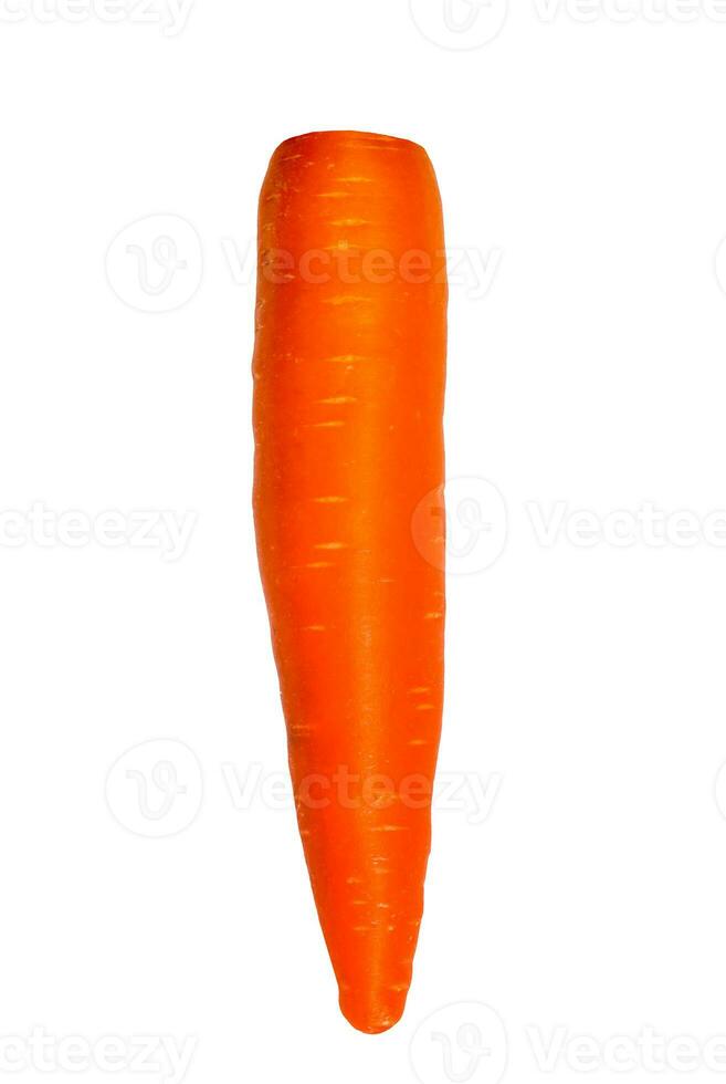 Carrot isolated on white background with clipping path. photo