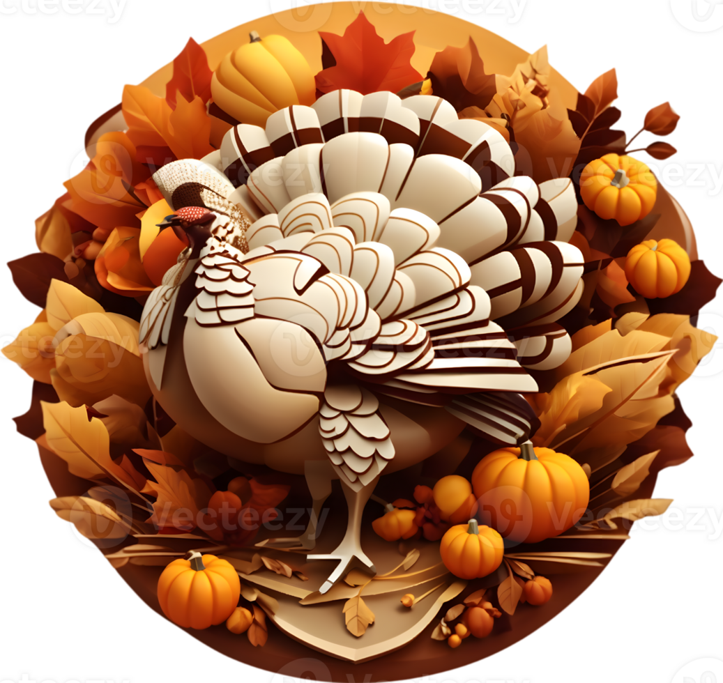 Roast Chicken ai generative png