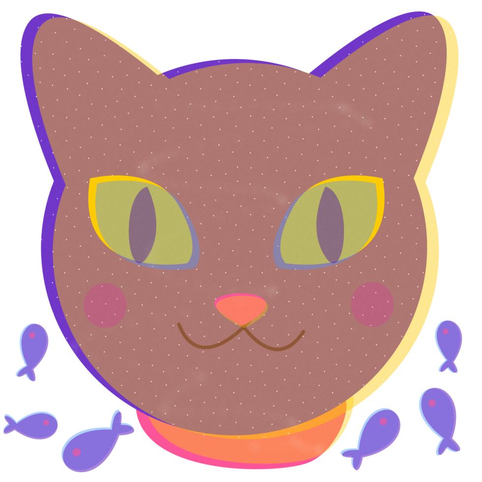 cute-cat-head-32405910-png