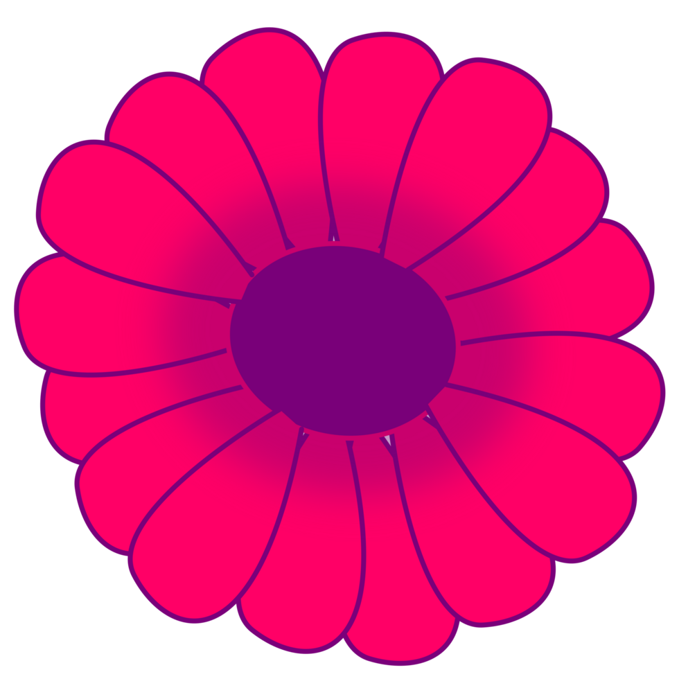 pink and purple flower png