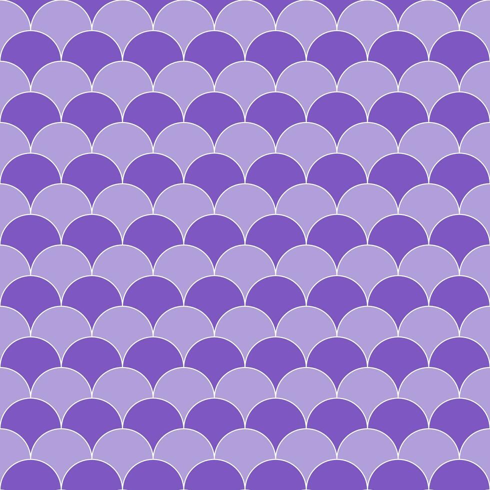 Purple fish scales pattern. fish scales pattern. Decorative elements, clothing, paper wrapping, bathroom tiles, wall tiles, backdrop, background. vector