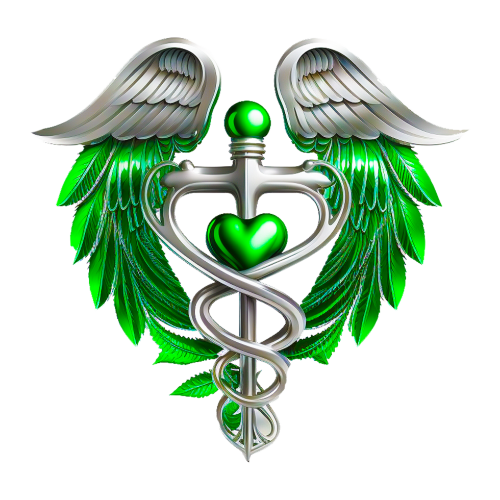 Gold caduceus cane clipping background transparent free png