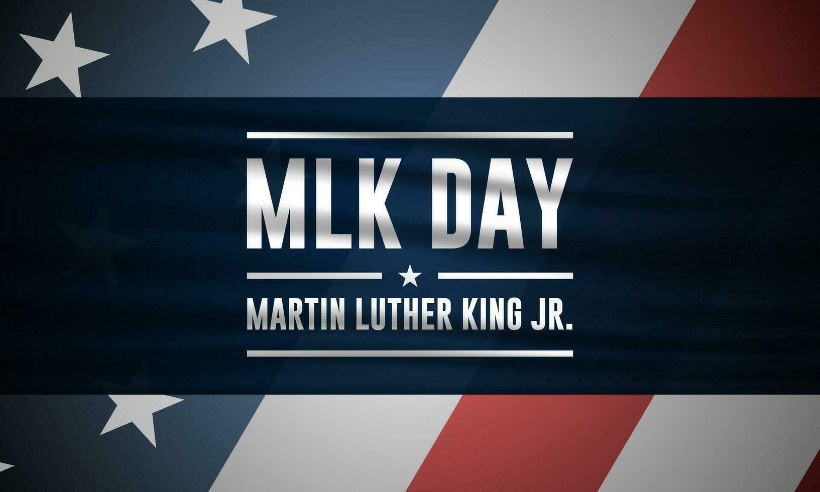 Happy Martin Luther King Jr. Day January 16 Background vector Illustration