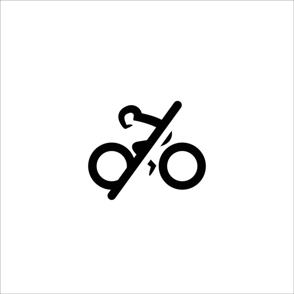 Bike icon vector