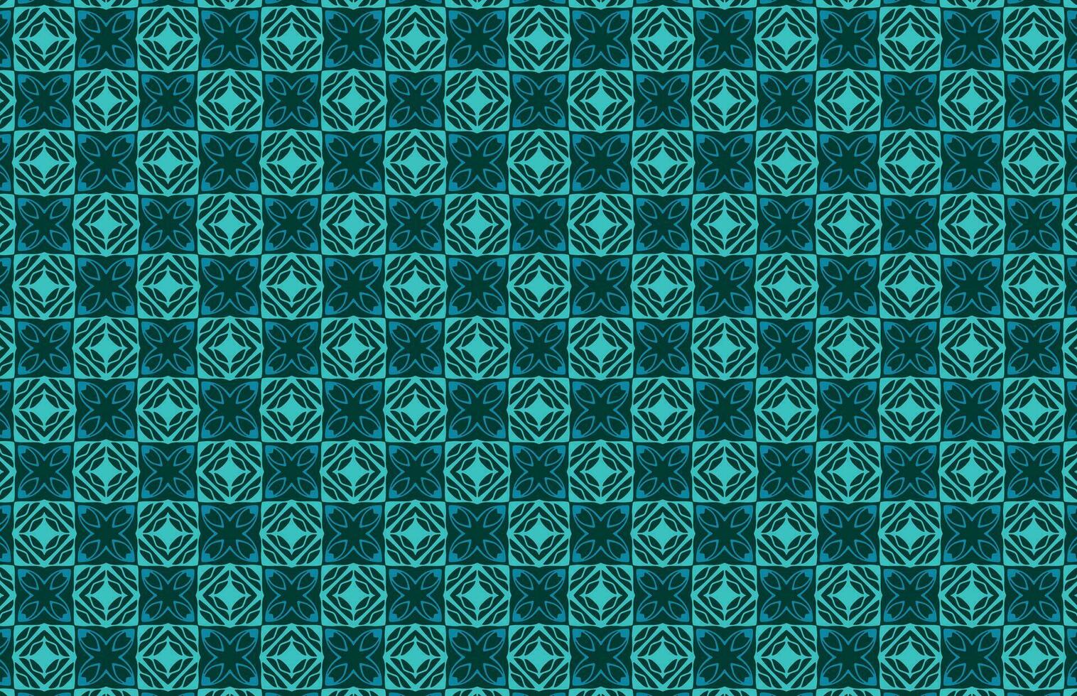 Moroccan colorful tile design pattern vector