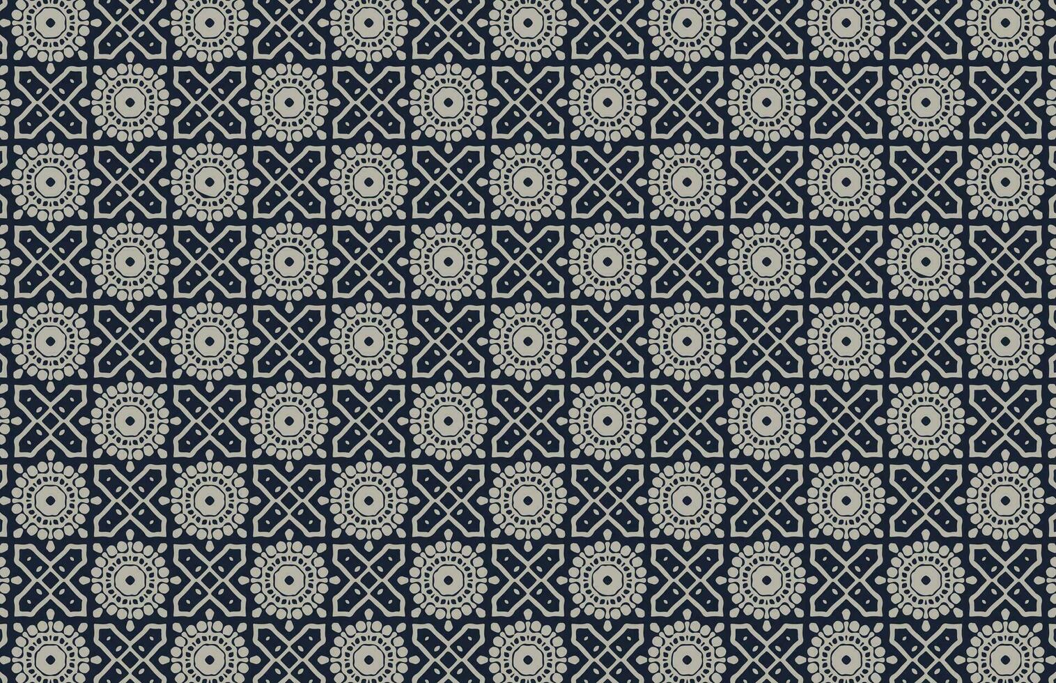 Black and grey grunge fabric Pattern vector