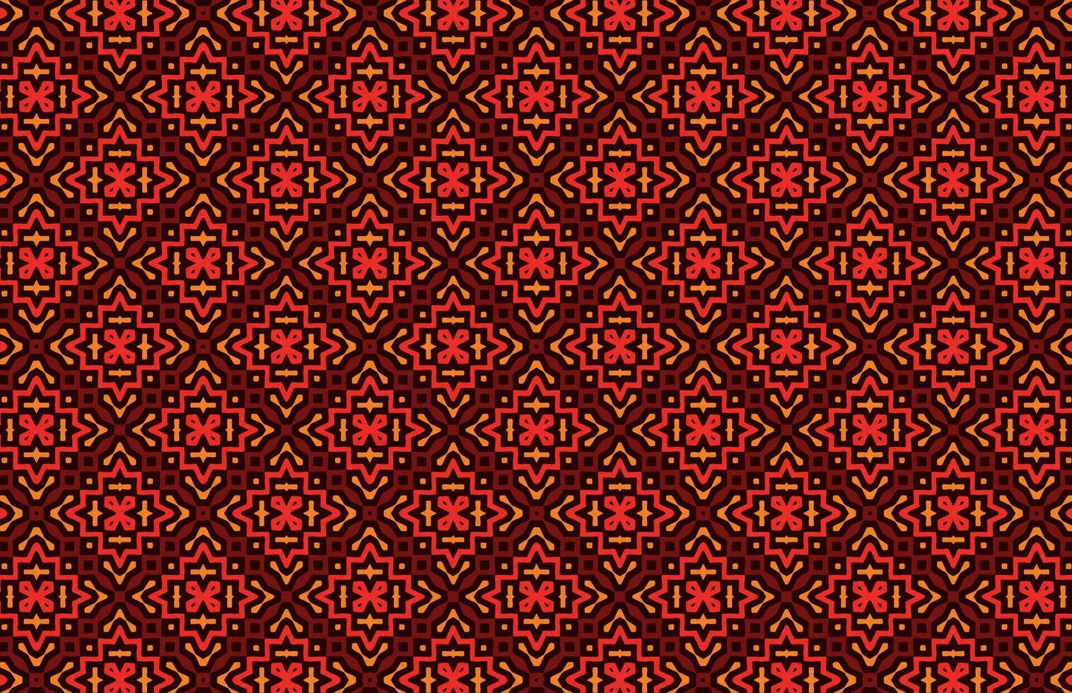Colorful dimond shape fabric pattern vector