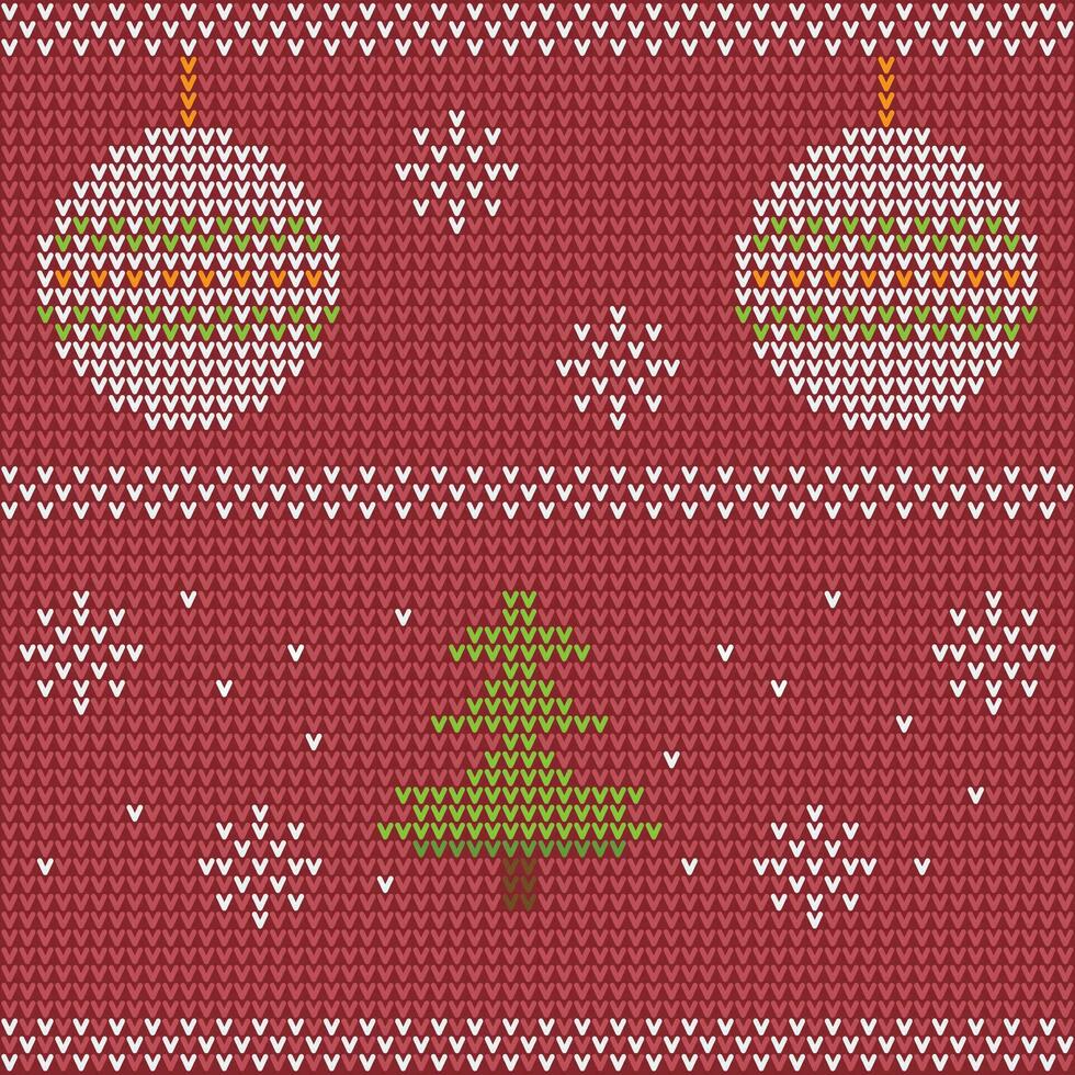 Navidad Costura patrón, copo de nieve modelo o Navidad modelo vector