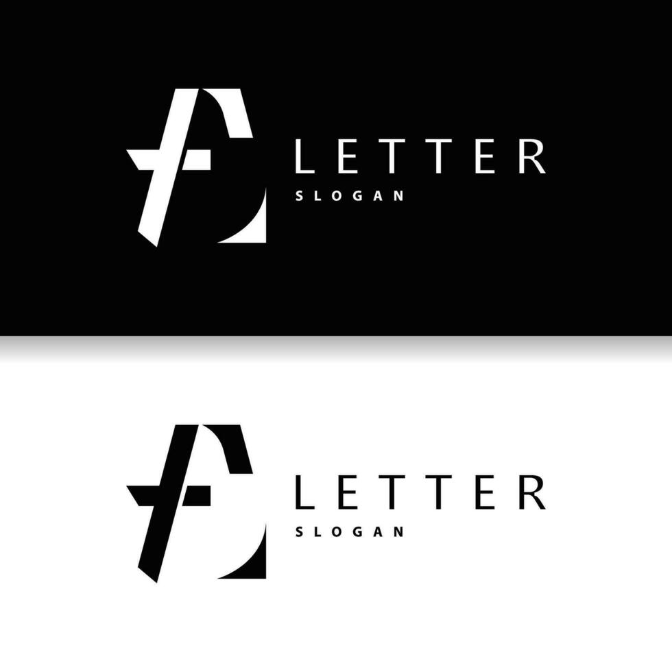 Minimalist GA Letter Logo, AG Logo Modern and Luxury Icon Vector Template Element