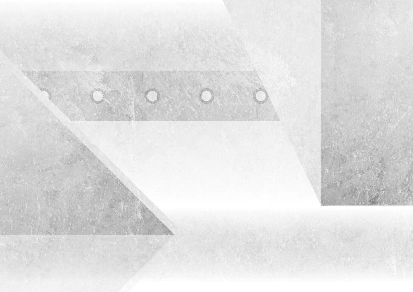 Grey concrete grunge room abstract background vector