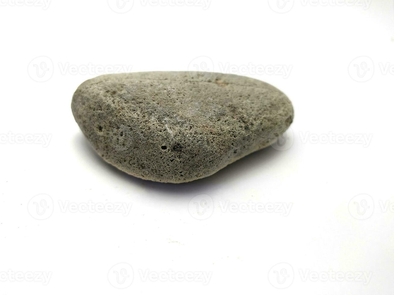 isolated black stone simple background photo