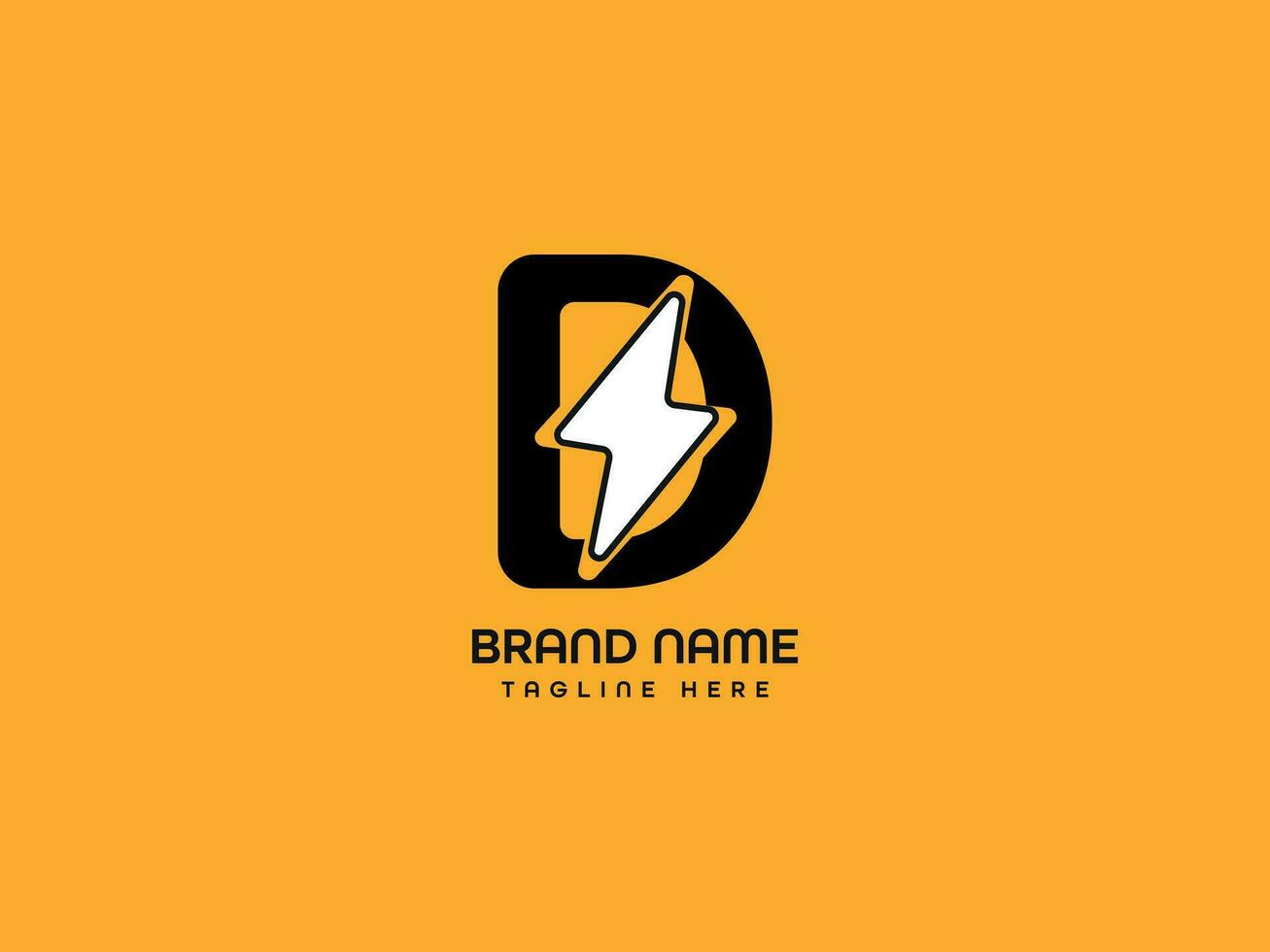 Bolt letter logo design vector