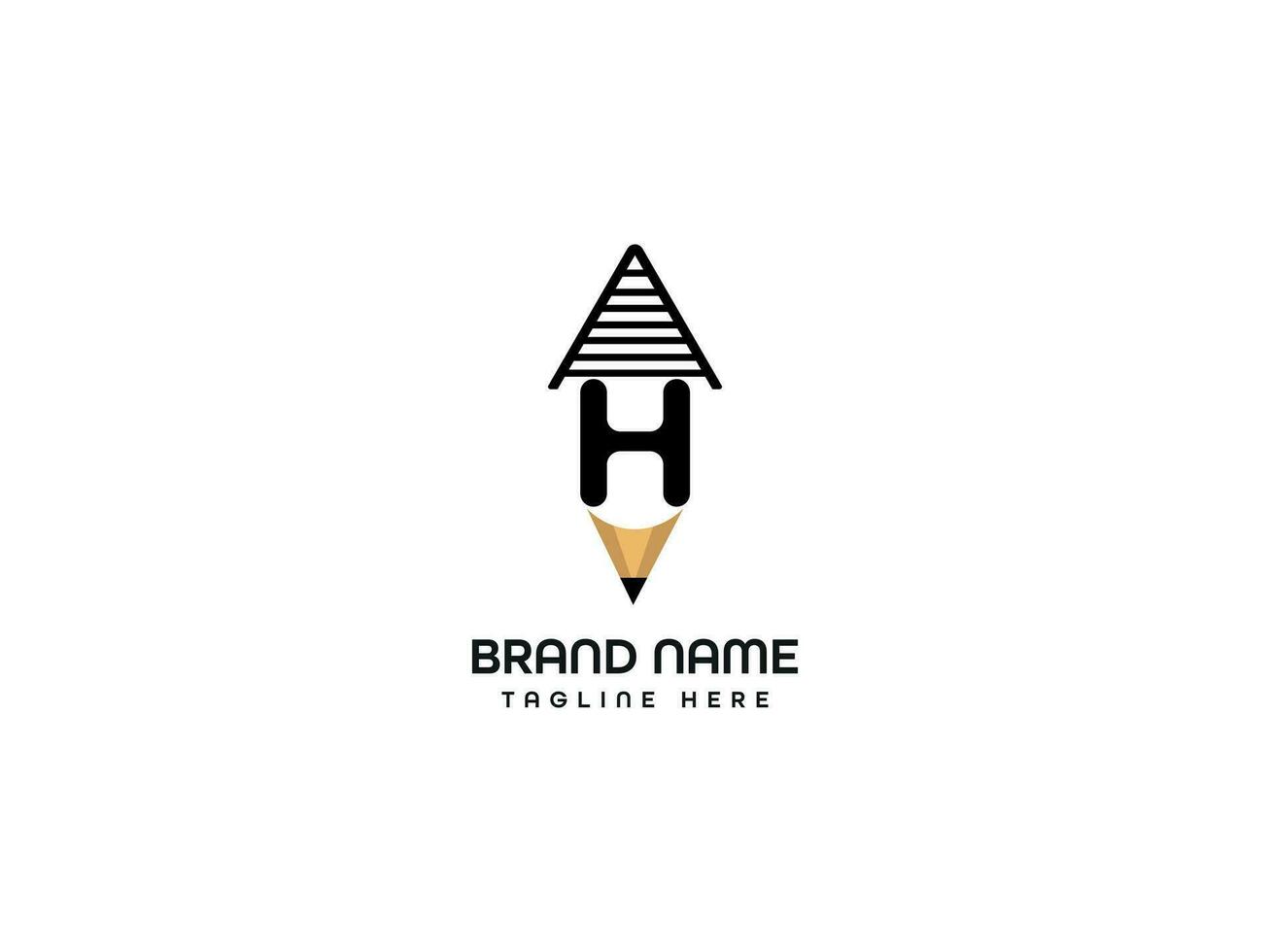 Pencil Logo Design vector