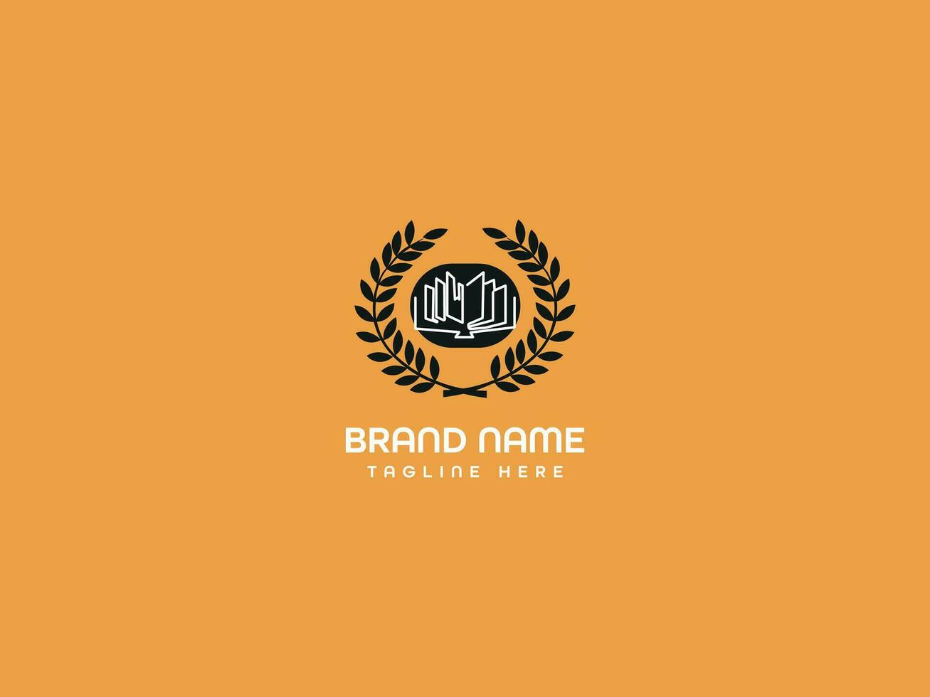 Book Logo Design vector