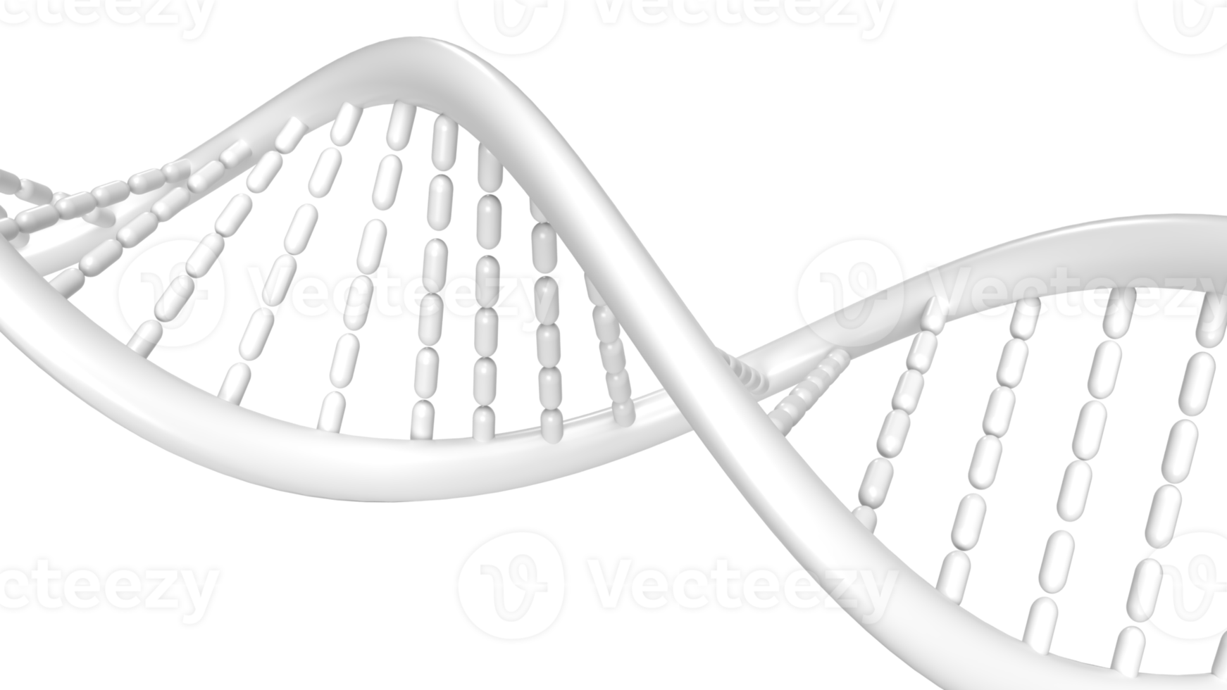 das DNA Bild zum sci oder Bildung Konzept 3d Rendern png