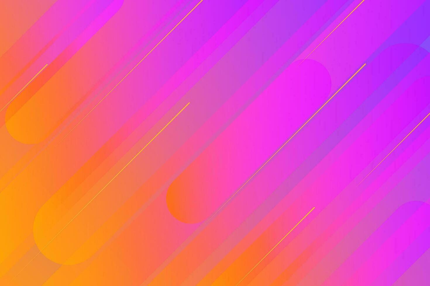 Colorful geometric background with diagonal lines vector