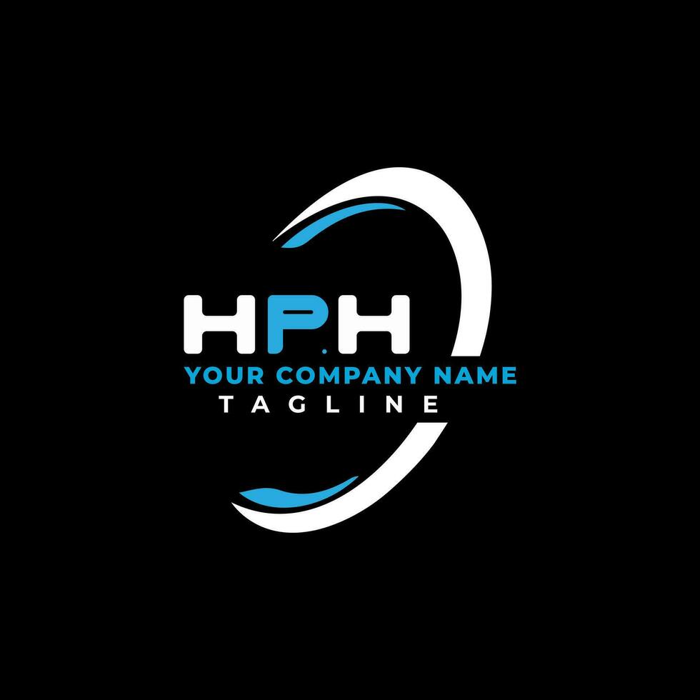 HPH letter logo creative design with vector graphic, HPH simple and modern logo. HPH luxurious alphabet design Pro Vector