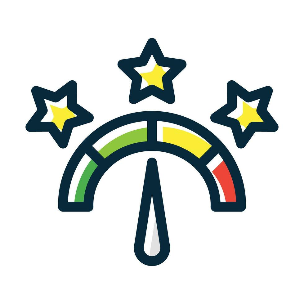 Performance Filled Dark Colors  Icon For Personal And Commercial Use. vector