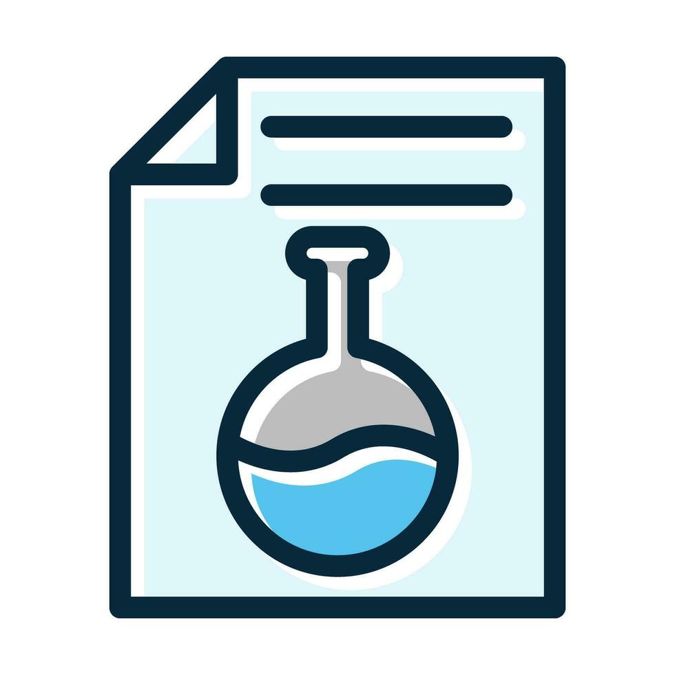 Report Vector Thick Line Filled Dark Colors Icons For Personal And Commercial Use.