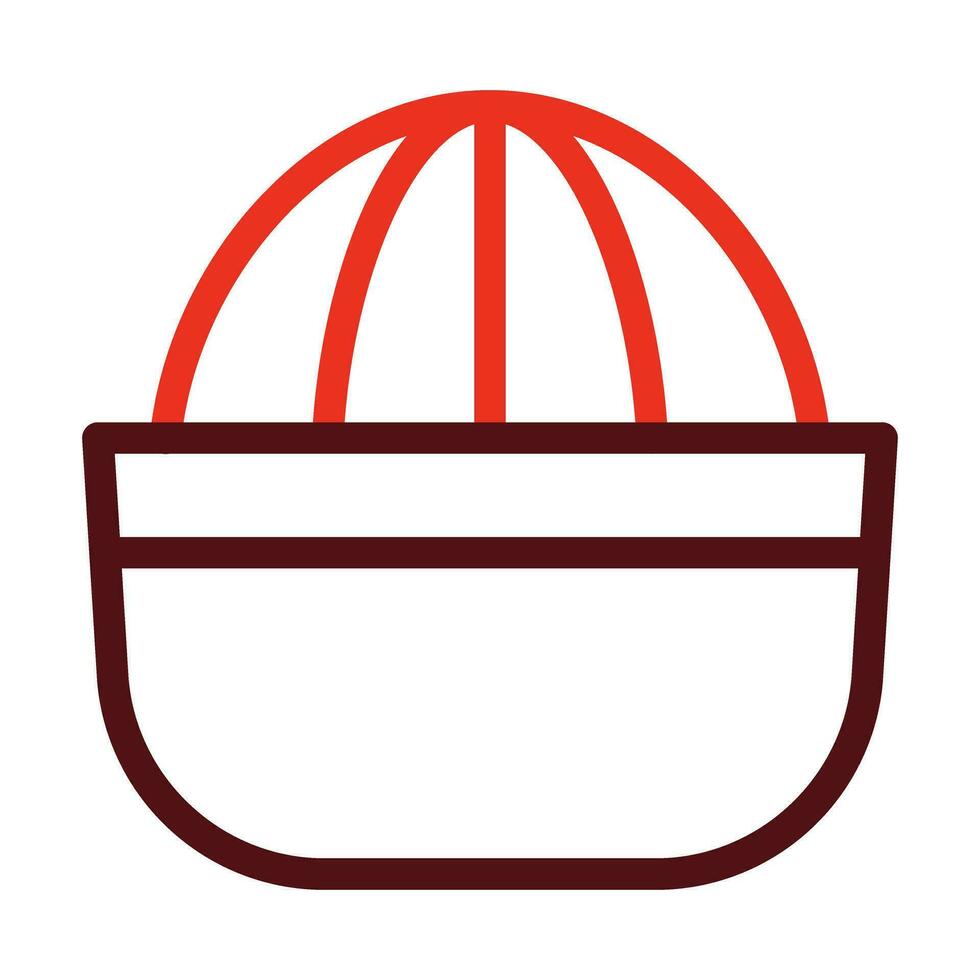 Squeezer Vector Thick Line Two Color Icons For Personal And Commercial Use.