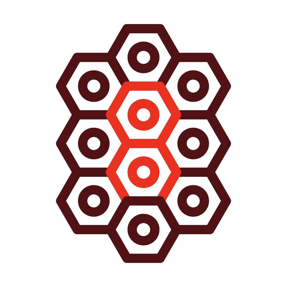Epitaxial Flim Vector Thick Line Two Color Icons For Personal And Commercial Use.
