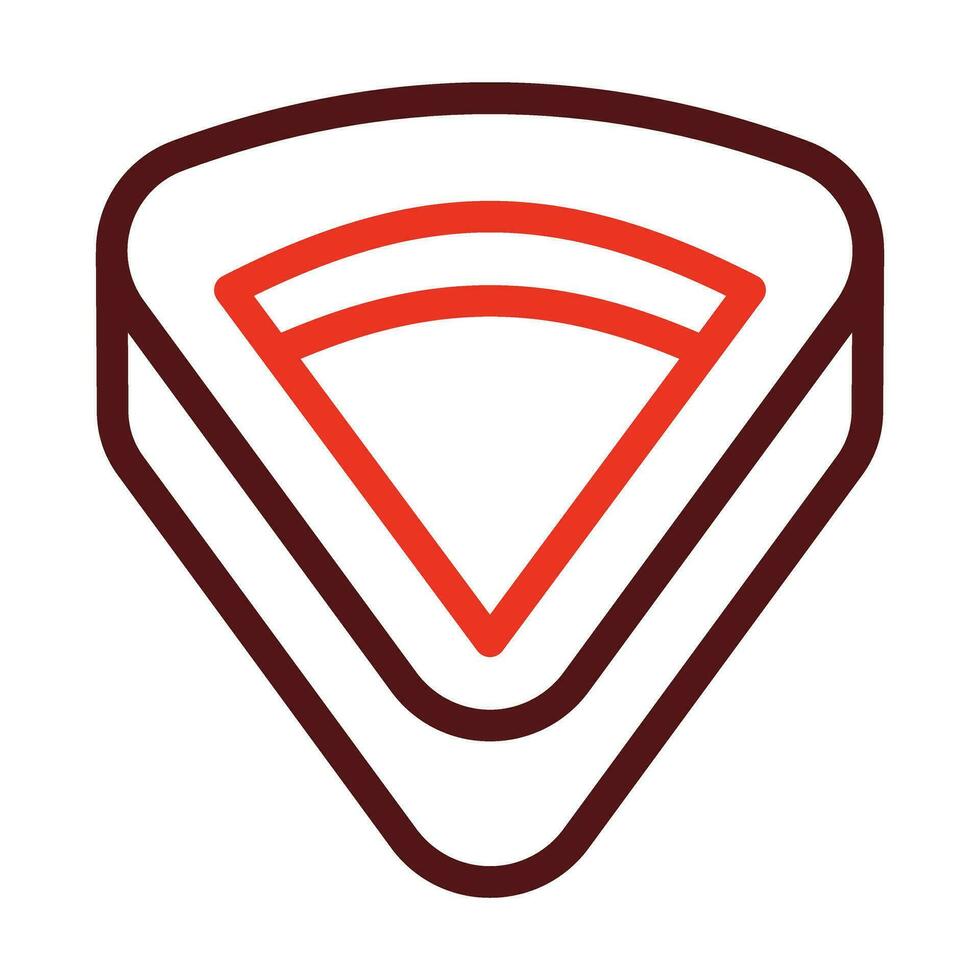 Ballpark Tours Vector Thick Line Two Color Icons For Personal And Commercial Use.