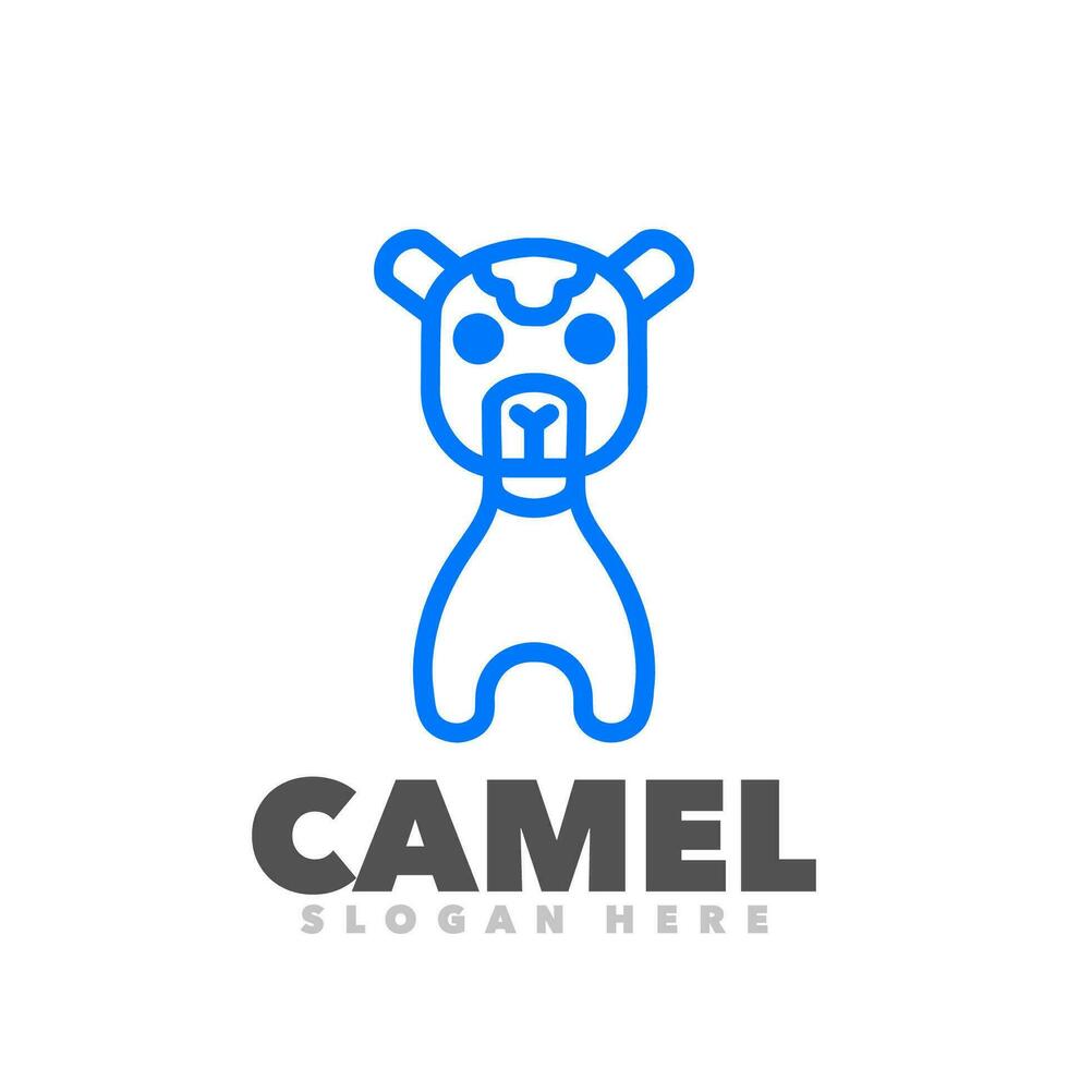 camello icono símbolo vector