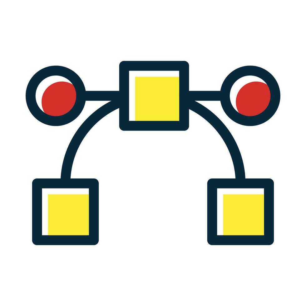 Path Vector Thick Line Filled Dark Colors Icons For Personal And Commercial Use.