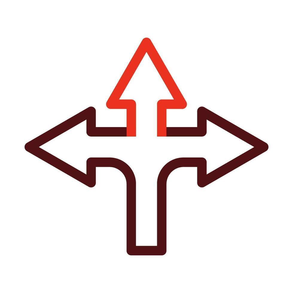 Flexible Vector Thick Line Two Color Icons For Personal And Commercial Use.